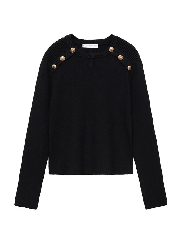 MANGO MANGO Pulover 'Arturo'  crna