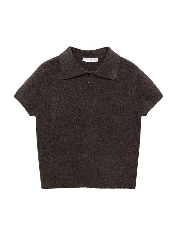 MANGO MANGO Pulover 'BRUNCHIN'  tamno smeđa