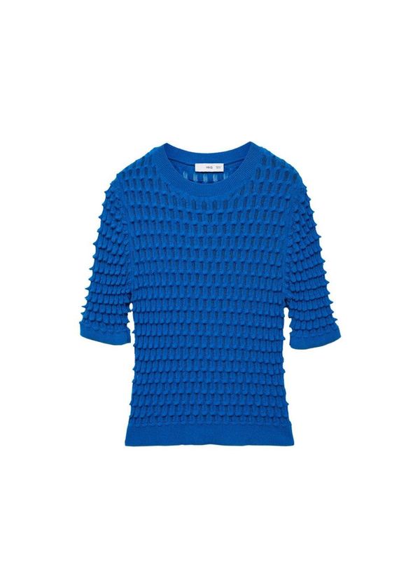 MANGO MANGO Pulover 'BRUNI'  kraljevsko plava