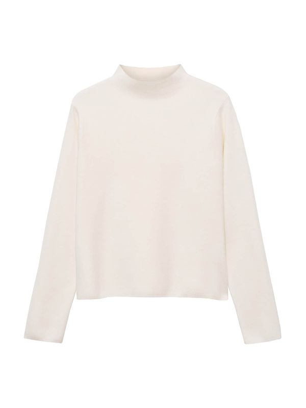 MANGO MANGO Pulover 'CHIMNEYB'  svijetlobež