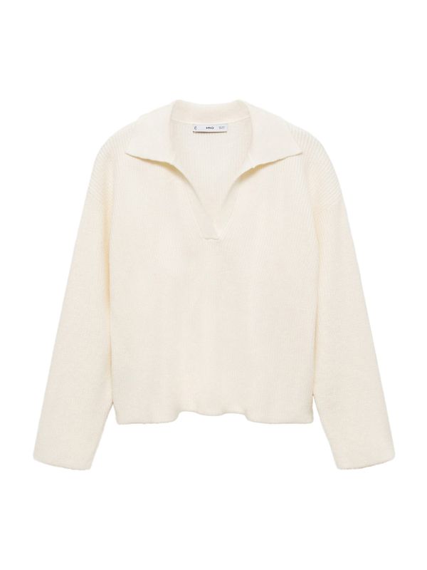 MANGO MANGO Pulover 'CUCO'  ecru/prljavo bijela