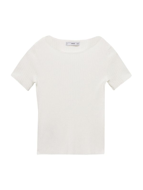 MANGO MANGO Pulover 'EDDIN'  prljavo bijela