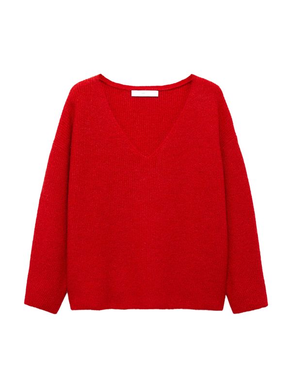 MANGO MANGO Pulover 'FETEN'  crvena