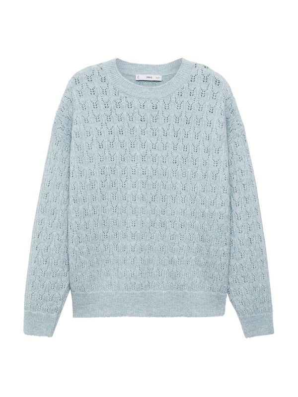 MANGO MANGO Pulover 'FLORINS'  svijetloplava