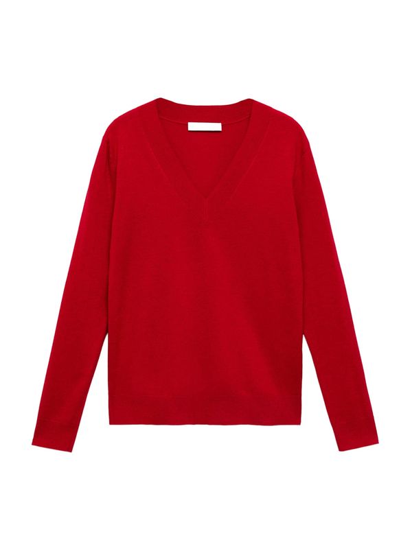 MANGO MANGO Pulover 'LUCCAV'  crvena