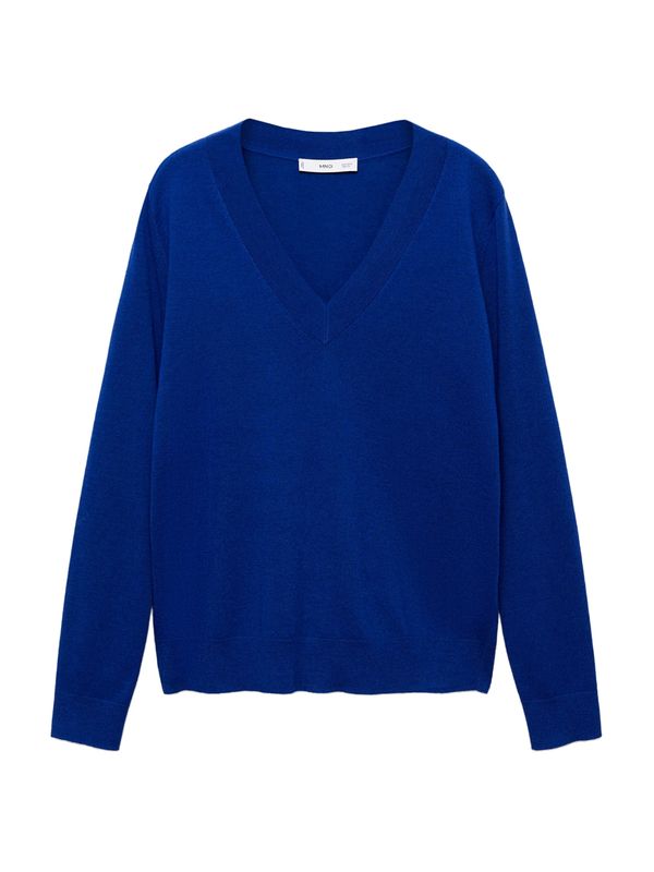 MANGO MANGO Pulover 'LUCCAV'  plava