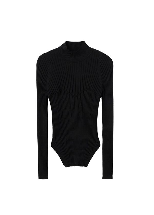 MANGO MANGO Pulover 'Nura'  crna