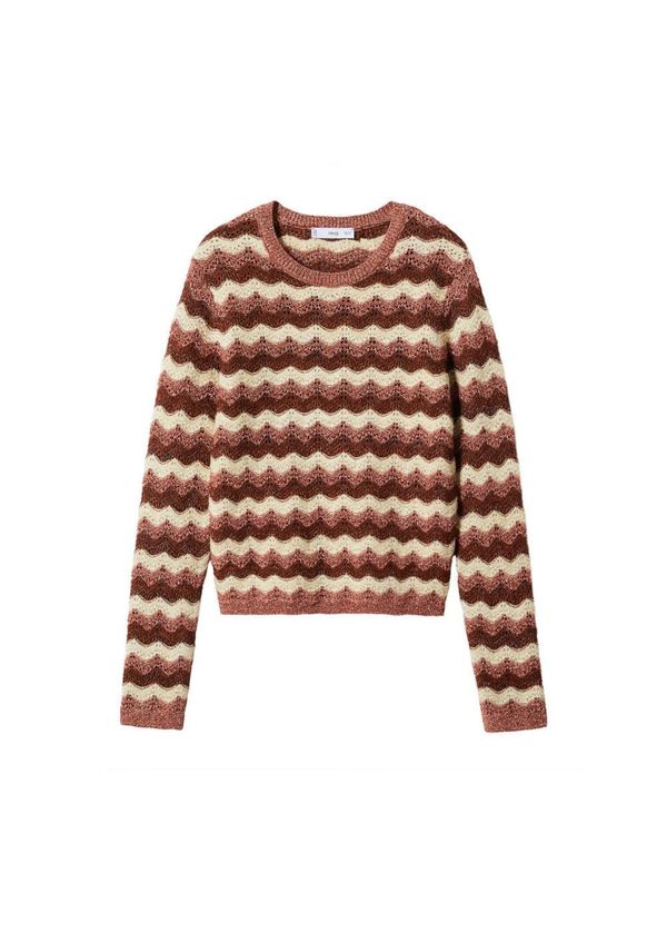 MANGO MANGO Pulover  roza melange