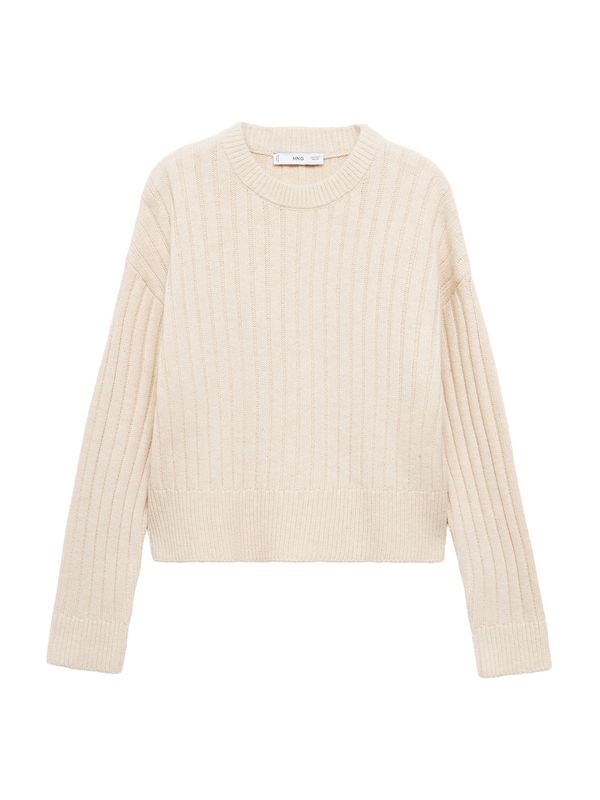 MANGO MANGO Pulover 'SAKE'  svijetlobež