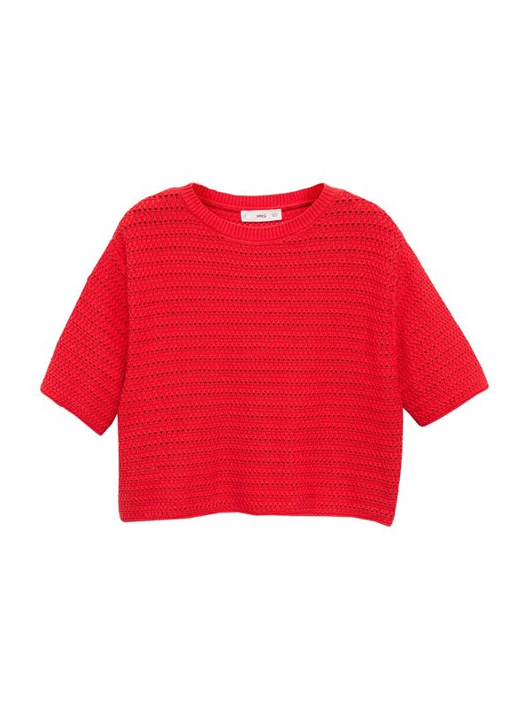 MANGO MANGO Pulover 'Sant'  crvena