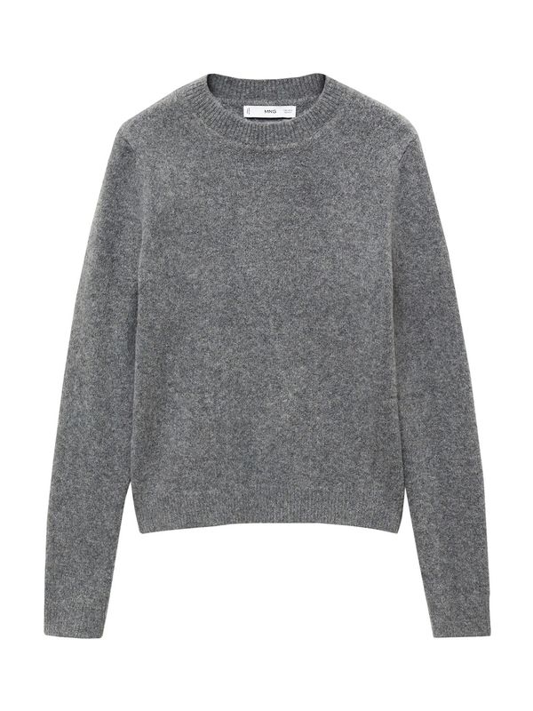 MANGO MANGO Pulover 'SEEDSUN'  siva melange