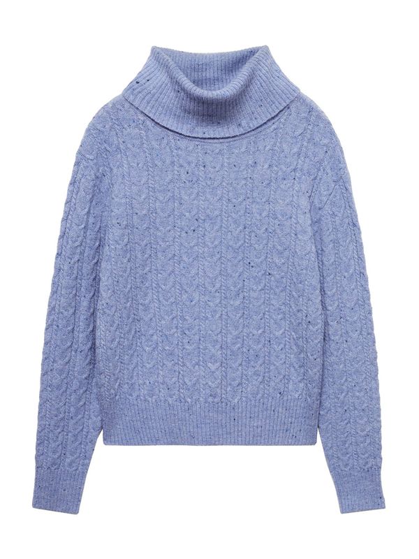 MANGO MANGO Pulover 'TRENZI'  svijetloplava