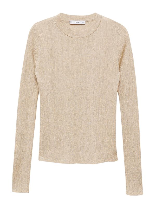 MANGO MANGO Pulover 'TUNG'  zlatna
