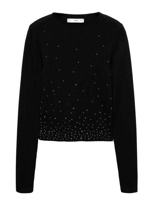 MANGO MANGO Pulover 'VALIEVA'  crna