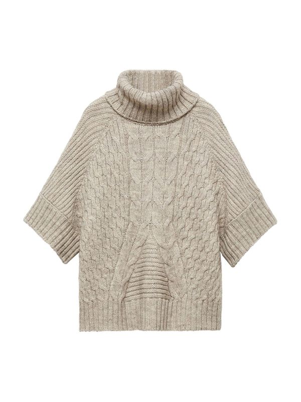 MANGO MANGO Pulover 'VOLADOR'  tamno bež