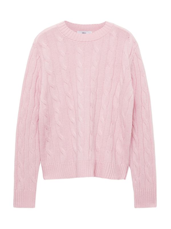 MANGO MANGO Pulover 'Zeus'  roza