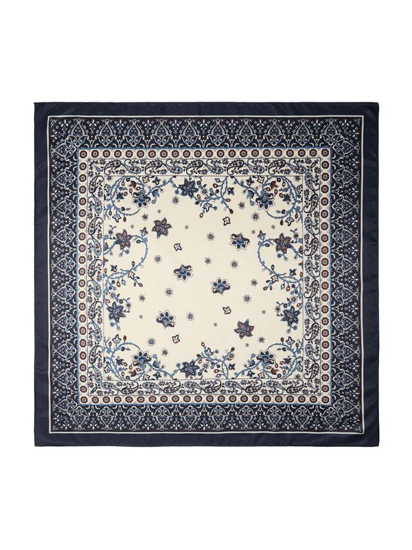 MANGO MANGO Šal  ecru/prljavo bijela / mornarsko plava / opal / karamela