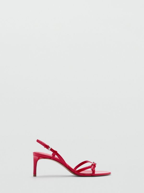 MANGO MANGO Sandale s remenčićima 'CHAI'  crvena