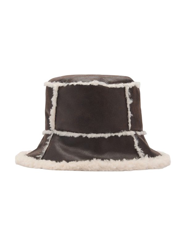 MANGO MANGO Šešir 'BOND'  svijetlobež / čokolada