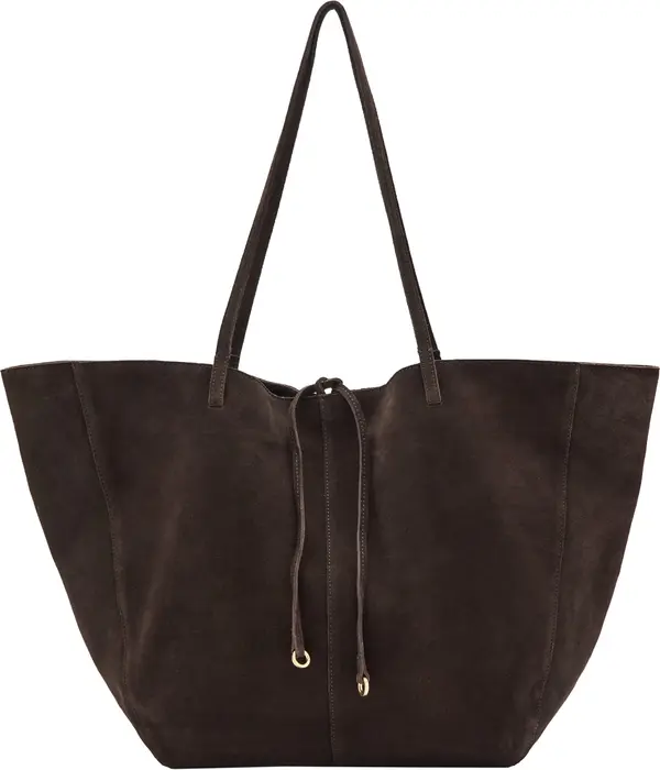 Mango MANGO Shopper torba 'MANDRI'  tamno smeđa