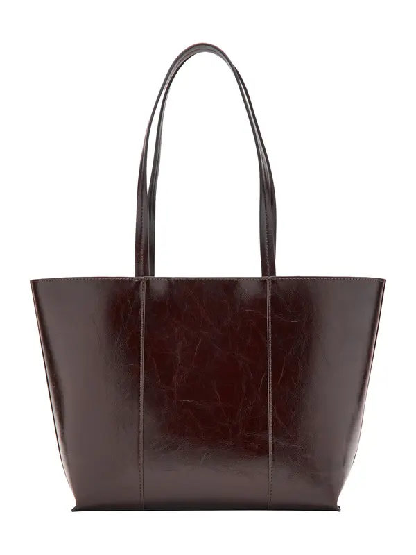 Mango MANGO Shopper torba 'OLIVER'  kestenjasto smeđa