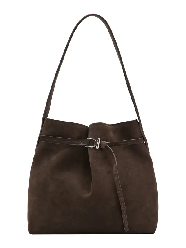 Mango MANGO Shopper torba 'RUIRA'  čokolada