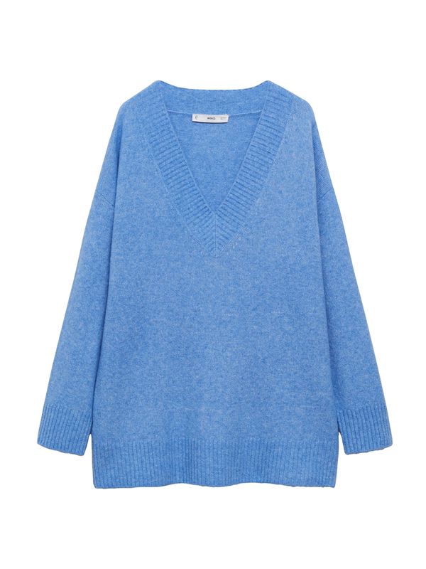 MANGO MANGO Široki pulover 'DONATELO'  plava