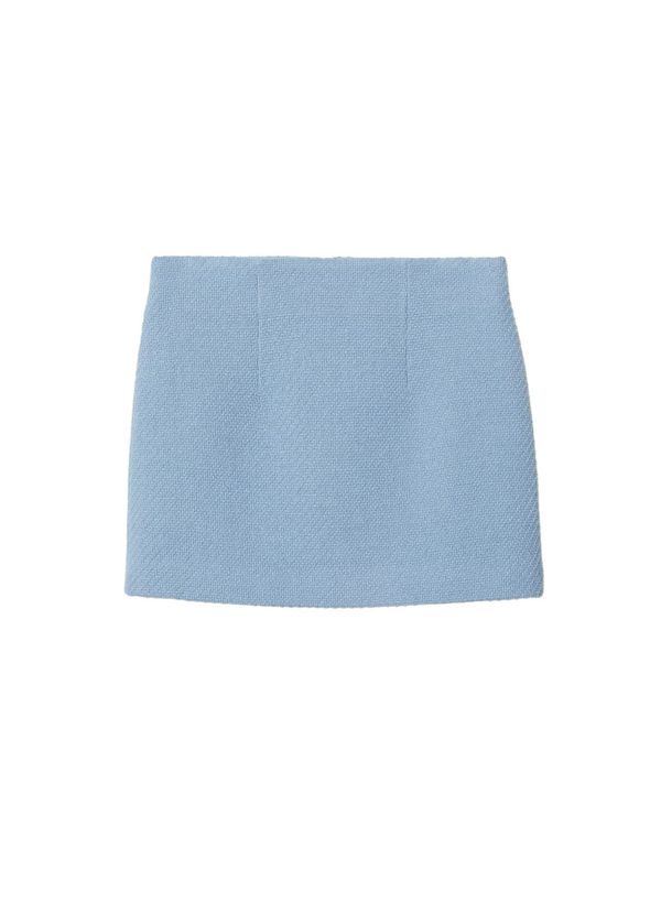 MANGO MANGO Suknja 'arthur'  pastelno plava