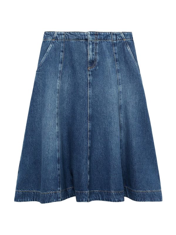 MANGO MANGO Suknja 'CAMILLA'  plavi traper