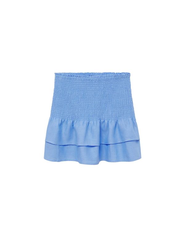 MANGO MANGO Suknja 'CHIMA'  sivkasto plava