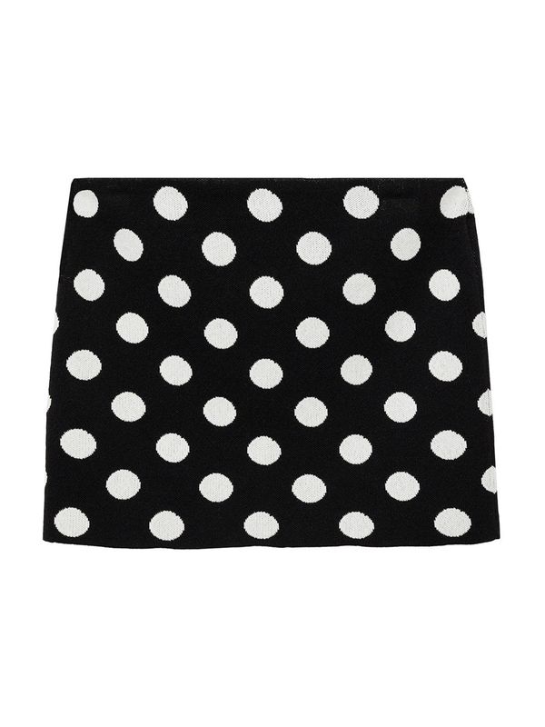 MANGO MANGO Suknja 'DALI'  crna / bijela