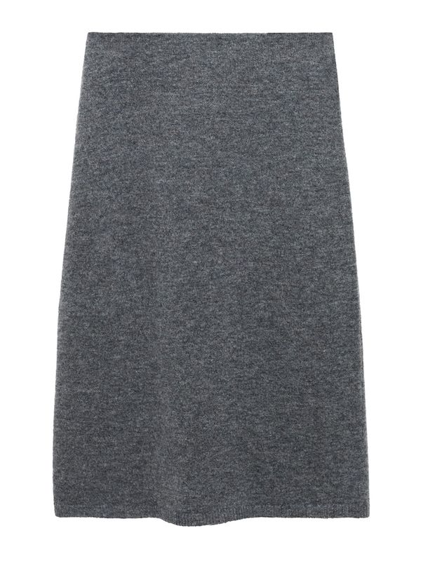 MANGO MANGO Suknja 'ELIOTE'  siva melange