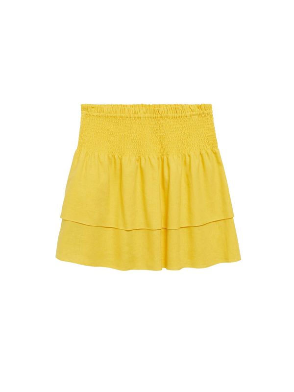 MANGO MANGO Suknja 'LACI'  žuta