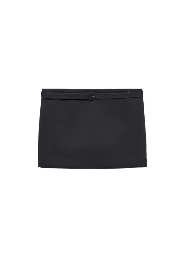 MANGO MANGO Suknja 'slipa'  crna