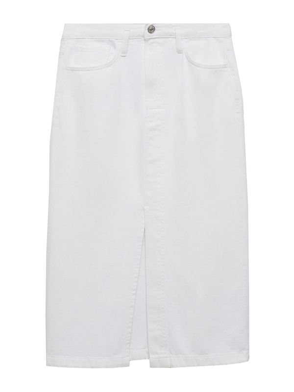 MANGO MANGO Suknja 'SOLEIL'  prljavo bijela