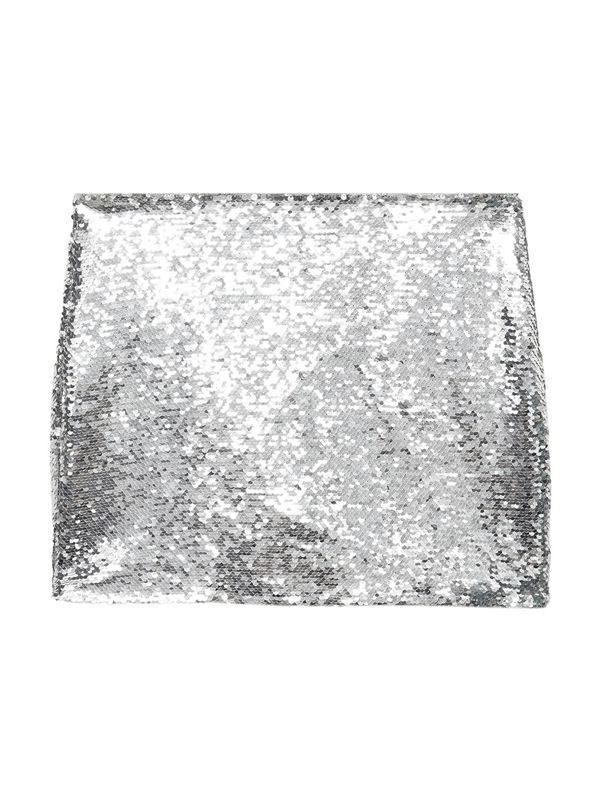 MANGO MANGO Suknja 'XPLUTON'  srebro