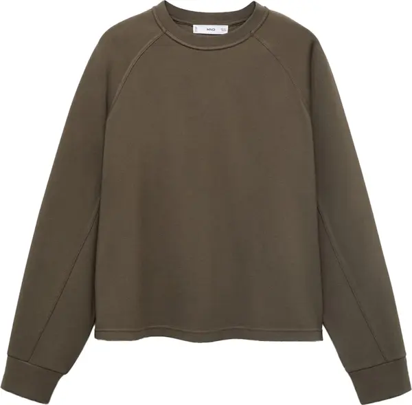 Mango MANGO Sweater majica 'FLORIDA'  smeđa