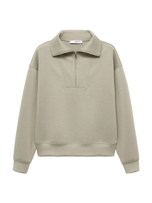 MANGO MANGO Sweater majica 'GUESA'  kaki