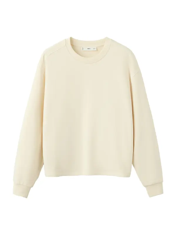 Mango MANGO Sweater majica 'KORA'  pastelno žuta