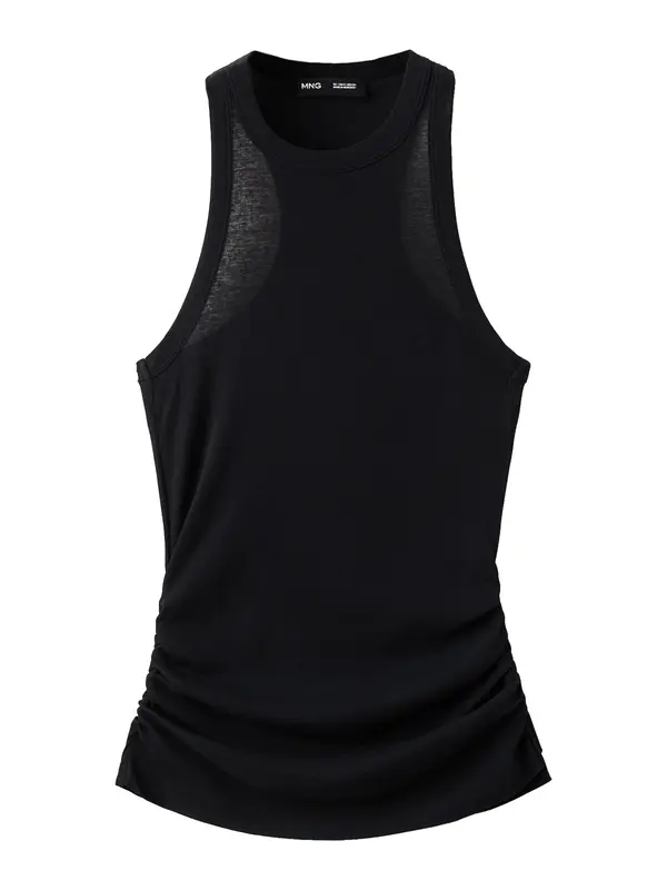 MANGO MANGO Top 'AMANDA'  crna