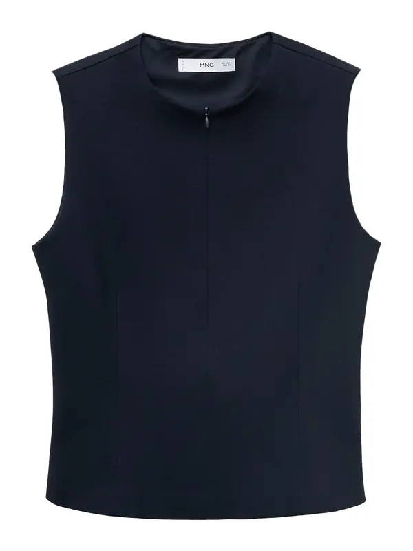 MANGO MANGO Top 'BRIN'  mornarsko plava