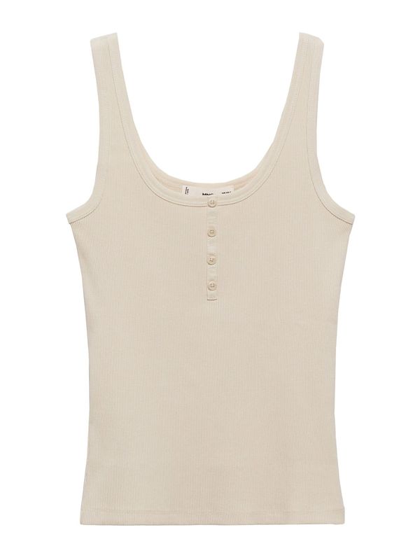 MANGO MANGO Top 'BRISA'  svijetlobež