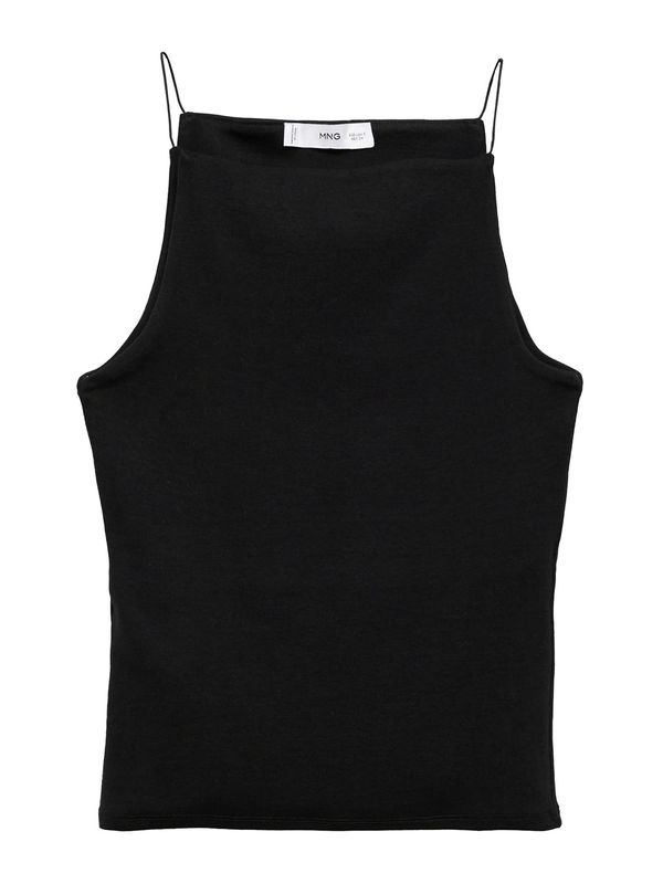 MANGO MANGO Top 'CANCUN'  crna