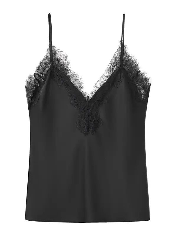 MANGO MANGO Top 'FACIL'  crna