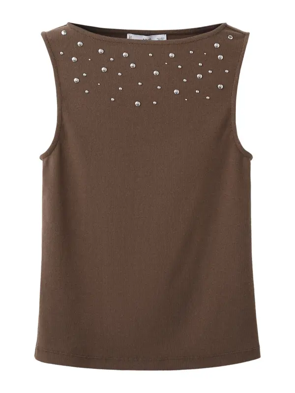 Mango MANGO Top 'HEX'  smeđa