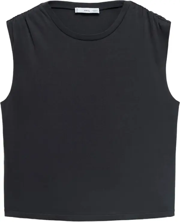Mango MANGO Top 'KIWI'  antracit siva