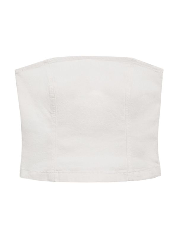 MANGO MANGO Top 'LORA'  ecru/prljavo bijela