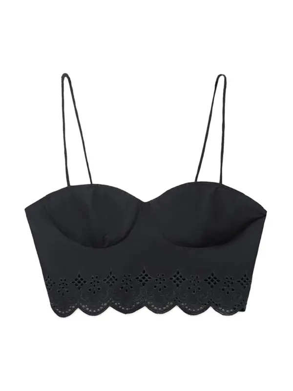 Mango MANGO Top 'LUISA'  crna