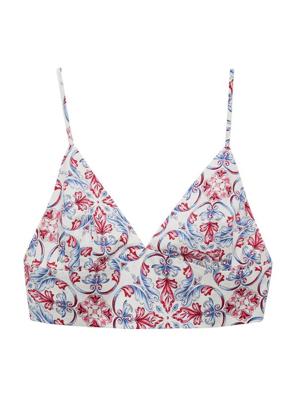 MANGO MANGO Top 'MARS'  plava / crvena / bijela