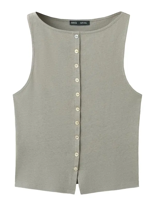 MANGO MANGO Top 'NEVADO'  siva